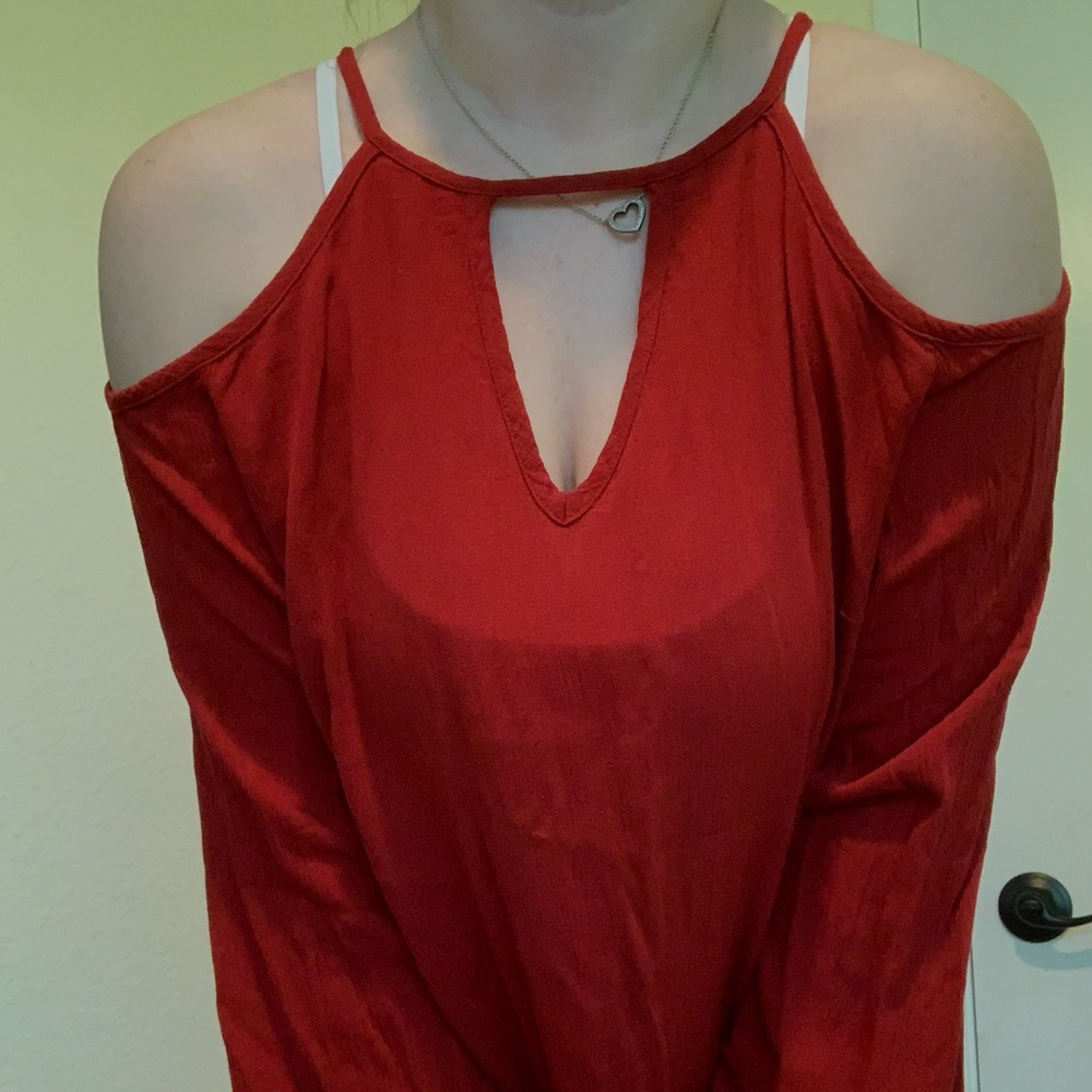 Cute Red Blouse